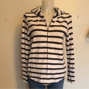 Chaser Striped Zip-Up Hoodie